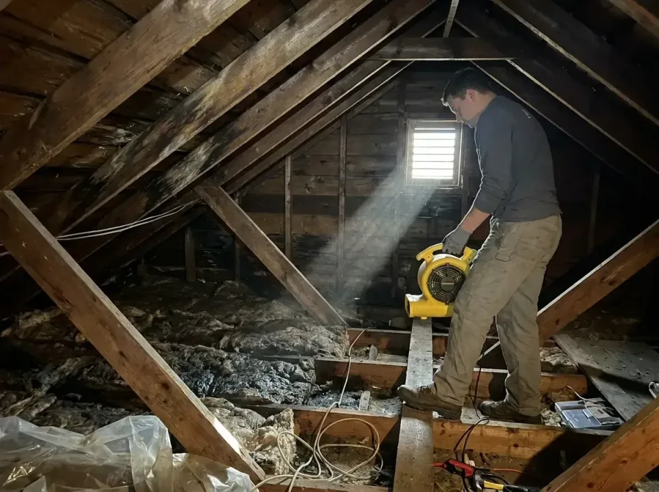 attic-water-damage-drying-proc-007 — frequently asked questions, Emergency Water Extraction & 24/7 Flood Response in Boyes H…